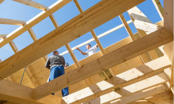 estructura madera nueva tejado